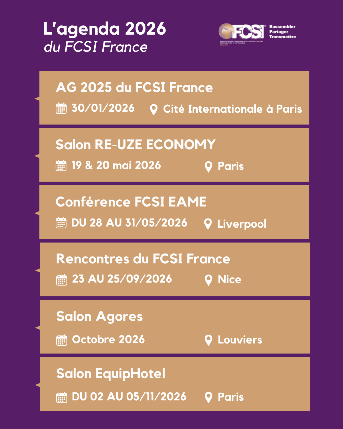 Agenda FCSI 2026 Agenda FCSI 2026